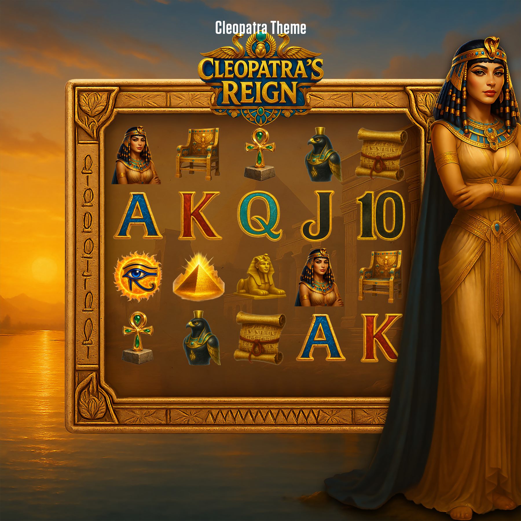 Cleopatra game interface