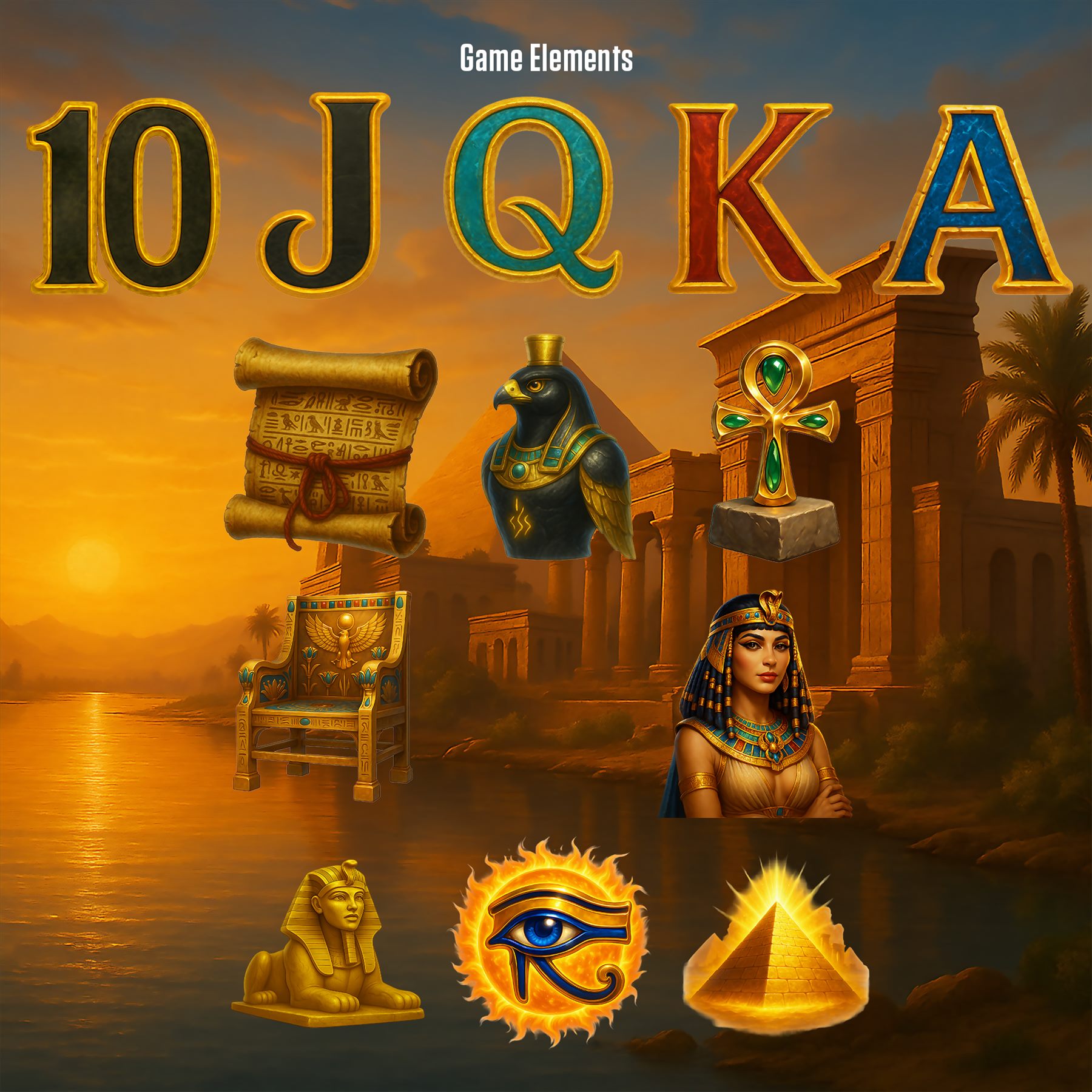 Cleopatra game symbols